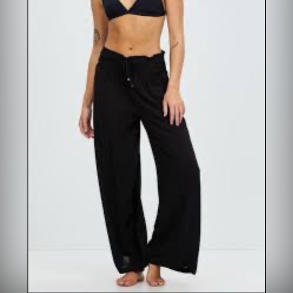 Kate Spade Black Swim Coverup Pants - Picture 12 of 12